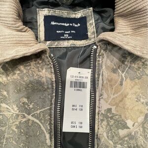 Abercrombie & Fitch camo jacket